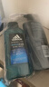 阿迪达斯 （adidas）男士沐浴露洗发水洗面奶三效合一 游泳去氯保湿 冰点热情套装1.2L 实拍图