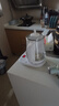 美的（Midea）养生壶大容量 煮茶器智能预约1.5L烧水壶 恒温煮茶壶 办公室电水壶 花茶壶 【316材质】MK-YSP1508 1.5L 实拍图