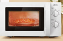 美的（Midea）快捷微波炉 家用小型 360°转盘加热 旋钮操控 易洁内胆（M1-L213B） 实拍图