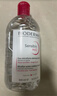 贝德玛（BIODERMA）舒妍舒缓多效洁肤液500ml 粉水卸妆水温和净卸舒缓不紧绷 实拍图
