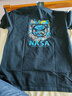 NASA GISS短袖t恤男纯棉夏季潮流男装圆领半袖男女学生情侣上衣宽松体恤衫 NS8099黑色 L 建议135-155斤 实拍图