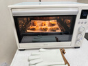 美的（Midea）家用多功能电烤箱PT4012W  40L大容量/精准控温/搪瓷内胆/热风循环/旋转烤叉 实拍图