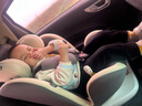 Heekin德国 儿童安全座椅汽车用0-4-12岁婴儿宝宝360度旋转ISOFIX硬接口 时尚灰(ISOFIX+360度旋转) 实拍图