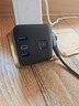 公牛（BULL）20W PD苹果快充魔方插座/插线板/插排/接线板 Type-c+USB+3插孔 无线 黑色 GNV-UU220WH总控开关 实拍图