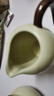 尚言坊手抓壶泡茶盖碗茶杯单个汝窑功夫茶具一人用家用公道杯茶漏三件套 实拍图