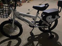 【京东物流】儿童自行车12-14-18寸童车3-5-8岁男女孩脚踏单车 12寸 豪华珍珠白 实拍图
