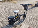 新日（Sunra）新国标折叠电动自行车铝合金代驾电动车锂电池助力电瓶车超长续航迷你小型男女士代步 豪华16减震/A品电芯35A/105km 实拍图