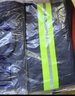 尚优不凡 成人长款连体雨衣带帽檐安保户外工地安全反光雨衣可定制 均码 实拍图
