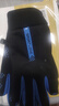【京东物流】手套男士冬季加绒骑行电动车防滑触屏开车保暖手套女 【掌心防滑 可触屏】男士蓝色 均码 1双 掌围女17-21男18-23cm 实拍图