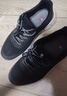 足力健老人鞋中老年轻便休闲散步鞋2431380J 男 黑色 43 实拍图