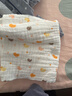 全棉时代婴儿浴巾儿童6层水洗纱布绗缝大毛巾小兔星星95*95cm1件装 实拍图
