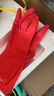 云洁橡胶手套加厚耐磨家务清洁洗碗洗衣胶皮手套双色2双大号 L码 实拍图