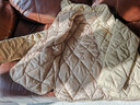 春秋季轻薄款女士新款小棉袄短款纯色翻领薄款外套棉衣女百搭棉服 卡其 3XL 建议110-125斤 实拍图