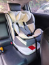 Heekin德国 儿童安全座椅汽车用0-4-12岁婴儿宝宝360度旋转ISOFIX硬接口 时尚灰(ISOFIX+360度旋转) 实拍图
