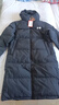 李宁（LI-NING）羽绒服男女同款新品冬季中长款过膝厚防风保暖防泼水运动大码外套 标准黑（大标款-80%羽绒） L 实拍图