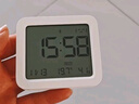 米家小米 米家智能温湿度计3 蓝牙智能联动家用室内车内高精度温湿度计 多功能时钟桌面摆放壁挂温度计 实拍图