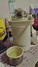 九阳（Joyoung）保温杯316L不锈钢大容量男女士水杯户外运动便携茶杯大肚杯1L白 实拍图
