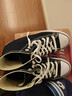 匡威（Converse）ALL star  常青款男鞋女鞋经典休闲鞋情侣鞋高帮帆布鞋板鞋学生鞋 101010 经典高帮 42 /8.5 实拍图