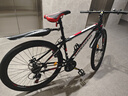 金武端自行车成人山地车公路赛车单车骑行变速超轻越野中学生初中青少年 顶配版-辐条轮-黑红色 27.5寸24速 实拍图