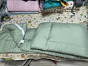 京东京造抗菌云感棉花床垫 新疆棉床褥加厚可折叠软垫 1.2x2m 豆绿色 实拍图