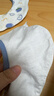 贝肽斯婴儿口水巾宝宝围嘴导湿速干四季薄款新生儿防水围兜 蓝果4条装 实拍图