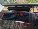 爱国者（aigo）DK104 机械键盘鼠标套装有线连接即插即用电竞游戏办公键鼠套装全键无冲RGB发光 黑色 青轴 实拍图