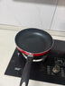 苏泊尔（SUPOR）平底锅不粘煎锅炒菜锅牛排锅烙饼小锅家用锅身加深 带锅盖【电磁炉燃气通用】 26cm 实拍图