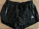 匹克泳裤男泳衣男防尴尬速干宽松平角沙滩裤双层温泉海边度假黑2XL 实拍图