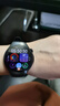 HUAWEI WATCH 5 42mm基础款深锖色不锈钢表壳幻月黑氟橡胶表带首创X-TAP智感窗eSIM通信手表华为智能手表 实拍图