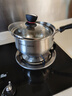 苏泊尔SUPOR小红圈304不锈钢汤锅奶锅煮面锅18cm明火专用ST18H1 实拍图