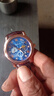 沃凯全自动机芯械男士手表高档日历石英表男款潮流时尚手表男名表 时尚款蓝面 实拍图