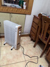 美的（Midea）【金缕衣】取暖器家用/电暖器/电暖气/加湿烘衣/13片全屋取暖器/电热油汀取暖器NY2213-18GW 实拍图