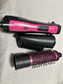 沙宣SASSON吹风梳直发梳卷发棒吹梳一体电吹风多功能造型神器宿舍可用 黑色直卷梳三合一80PICN 实拍图