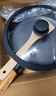 典匠铸铁平底锅聚油煎锅26cm无涂层加厚生铁牛排煎锅早餐煎蛋烙饼锅 实拍图