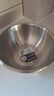 茶花304不锈钢厨房专用汤盆菜盆加厚食品级材质防摔洗菜盆面盆 20cm 实拍图