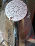 九牧（JOMOO）花洒喷头莲蓬头五功能硅胶净垢手持花洒S175015-2B02-1 实拍图