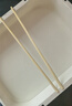 1号会员店（One's Member）一次性天削连体筷子120双加长24cm 户外快餐外卖打包独立包装竹筷 实拍图