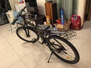 凤凰（Phoenix） 凤凰自行车可折叠山地车路虎男士成年人变速女式越野公路单车 条轮消黑/折叠双避震/全竞速轴承 26寸24速【参考：158-188cm】 实拍图