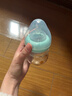 欧贝妮 新生儿奶瓶 婴儿奶瓶 玻璃奶瓶 初生儿宝宝奶瓶0-3-6个月120ML 实拍图