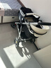 纽贝耳newber婴儿车 婴儿推车 婴儿车0-3岁用折叠可坐可躺带减震 可换向 黑白 防风保暖罩+防蚊罩+护脊板 实拍图