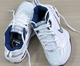 耐克轻便训练鞋老爹鞋冬季健身缓震运动NIKE MONARCH 4 415445 102白色/金属银/深藏青 36.5 (235mm) 实拍图