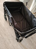 black dog黑狗户外营地车露营车溜娃买菜狗狗宠物推车 可开后斗 实拍图