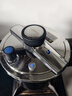 荣事达高压锅防爆304不锈钢家用炖肉燃气电磁炉通用压力锅【单手开合】 12重防爆【升级100kPa】 22cm 7L 实拍图