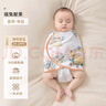 贝肽斯婴儿睡袋夏季防惊跳睡袋包巾棉质新生儿襁褓巾宝宝睡觉神器单层 S 实拍图