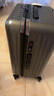 卡拉羊行李箱24英寸大容量拉杆箱男女二八开云朵魔方体旅行箱8119钛金黑 实拍图