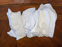 三枪内裤男【全棉高腰】高弹罗纹透气大码纯色爸爸男士三角裤3枚装 实拍图
