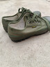 3537解放鞋男女帆布劳保鞋工地劳动鞋户外黄胶鞋透气军训防滑耐磨球鞋 军绿色 43 实拍图
