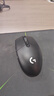 罗技（G）304 LIGHTSPEED无线鼠标 游戏鼠标 轻质便携 鼠标宏 绝地求生FPS英雄联盟吃鸡 生日礼物 黑色 实拍图
