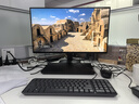 AOC 27英寸 120Hz IPS HDRMode HDMI 低蓝光不闪 可壁挂 三边微边 超薄节能办公电脑显示器 27B35H 实拍图