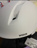 迪卡侬滑雪头盔男女保暖透气安全护具 白色(新老款随机)59-62 4789858 实拍图